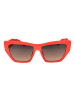 Guess Frauen Sonnenbrille Katzenauge Rot