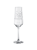 Mr. & Mrs. Panda Sektglas mit Gravur Einhorn Schneemann ohne Spruch in Transparent
