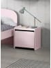 58 aufm Kessel NACHTKOMMODE Karilynn 40x36x41 Nachtkonsole MDF rosa