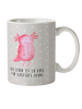 Mr. & Mrs. Panda Kinderpott Axolotl Glücklich mit Spruch in Grau Pastell