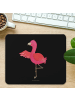 Mr. & Mrs. Panda Mousepad Flamingo Yoga ohne Spruch in Schwarz