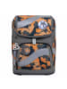 Belmil 5tlg-Set: Schulranzen Set Smarty Orange Camouflage in Orange H37xL26xT18 cm