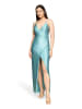 Vera Mont Abendkleid im Glitzer-Look in Mint/Silver
