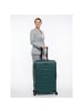 Police London 4 Rollen Trolley 74 cm mit Dehnfalte in petrol