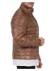 Reichstadt Echtlederjacke in Cognac