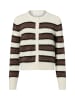 SAMSOE & SAMSOE Strickjacke Sacian in ecru schoko - 0001