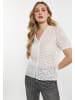 DreiMaster Vintage Bluse in Wollweiss