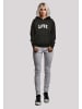 F4NT4STIC Hoodie Love University Valentinstag Herz in schwarz
