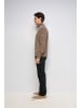 Salsa Jeans Steppjacke Strickjacke mit Steppdetails in Medium Beige