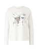 s.Oliver T-Shirt langarm in Creme