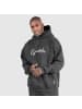 SMILODOX Hoodie Heavy Kane in Anthrazit Melange