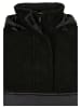 Urban Classics Urban Classics Damen Ladies Sherpa Mix Pull Over Jacket in black/black