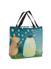 Mr. & Mrs. Panda Shopper Maus Sterne Design mit Spruch in Weiß