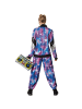 tectake Damenkostüm  80er 90er Jahre Disco Jogginganzug  Schillernder Disco-Style: Jacke