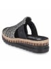 rieker Pantolette in schwarz