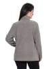 Ulla Popken Sweatjacke in mittelgrau