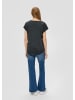 QS T-Shirt in 99D1_schwarz