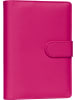 NOTIQUE Kalender 2027 Wochenplaner mit 6 Ringen in Fuchsia - 12,5 x 19 cm