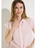 More & More hauchzarte Bluse,  Rüschen & Zierstickerei in new rose