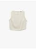 KOTON TANKTOPS in Beige Kariert