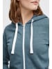 Oxmo Kapuzensweatjacke in blau