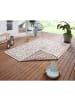 NORTHRUGS In- & Outdoor Wendeteppich Leyte Beige Creme