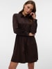 Vero Moda Hemdblusenkleid in Chocolate Torte
