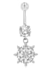 Adeliás Damen Piercing aus Edelstahl in silber