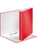 Leitz Ringbuch Wow A4 Pappe laminiert 2 Ringe 25mm rot