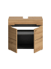 ebuy24 Waschbeckenunterschrank Canu Eiche 63 x 34 cm