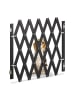 relaxdays Hundeabsperrgitter in Schwarz - (B)126 x (H)70 cm