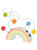 Goki Motorikschleife - Regenbogenlabyrinth in bunt