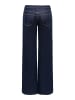 ONLY Jeans mit weitem Bein in Dark Blue Denim