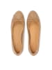 Kazar Ballerinas in Hellbraun