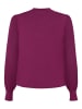 Zero  Feinstrickpullover mit Spitzenärmeln in Magenta Purple