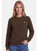 U.S. Polo Assn. Pullover USZoee – Damen Sweatshirt mit Rundhalsausschnitt in Choco