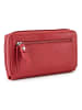 Esquire Primavera Geldbörse RFID Schutz Leder 15.5 cm in rot