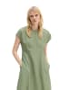 Marc O'Polo Crinkle-Kleid regular in Fresh Sage