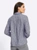 WITT WEIDEN Baumwoll-Bluse in marine-gestreift