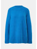 comma Strickpullover langarm in Blau