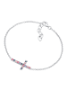 Elli Armband 925 Sterling Silber Kreuz in Silber