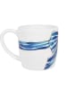 Blond Amsterdam Cappuccino-Becher Blaue Schleife in Blau - 500 ml