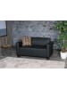 MCW 2er Sofa Moncalieri, Schwarz