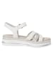 Tamaris COMFORT Sandale in WHITE/SILVER