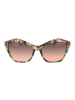 Marciano by Guess Frauen Sonnenbrille Schmetterling Olive