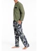 Haasis Bodywear Pyjama in navy/dschungel