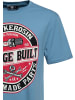 King Kerosin T-Shirt "T Shirt - Garage Built" in Blau