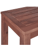 Beliani Gartenbank TUSCANIA in Braun - (W) 160 x (H) 45 x (L) 35 cm
