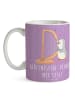 Mr. & Mrs. Panda Teetasse Harfe mit Stil mit Spruch in Lavendeltraum