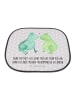 Mr. & Mrs. Panda Sonnenblende Auto Frosch Liebe mit Spruch in Grau Pastell